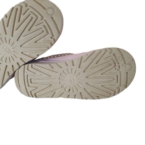 Ugg Womens Tasman Classic Slip On Slippers Slides Low Pink Fur Size 8 - Picture 9 of 13